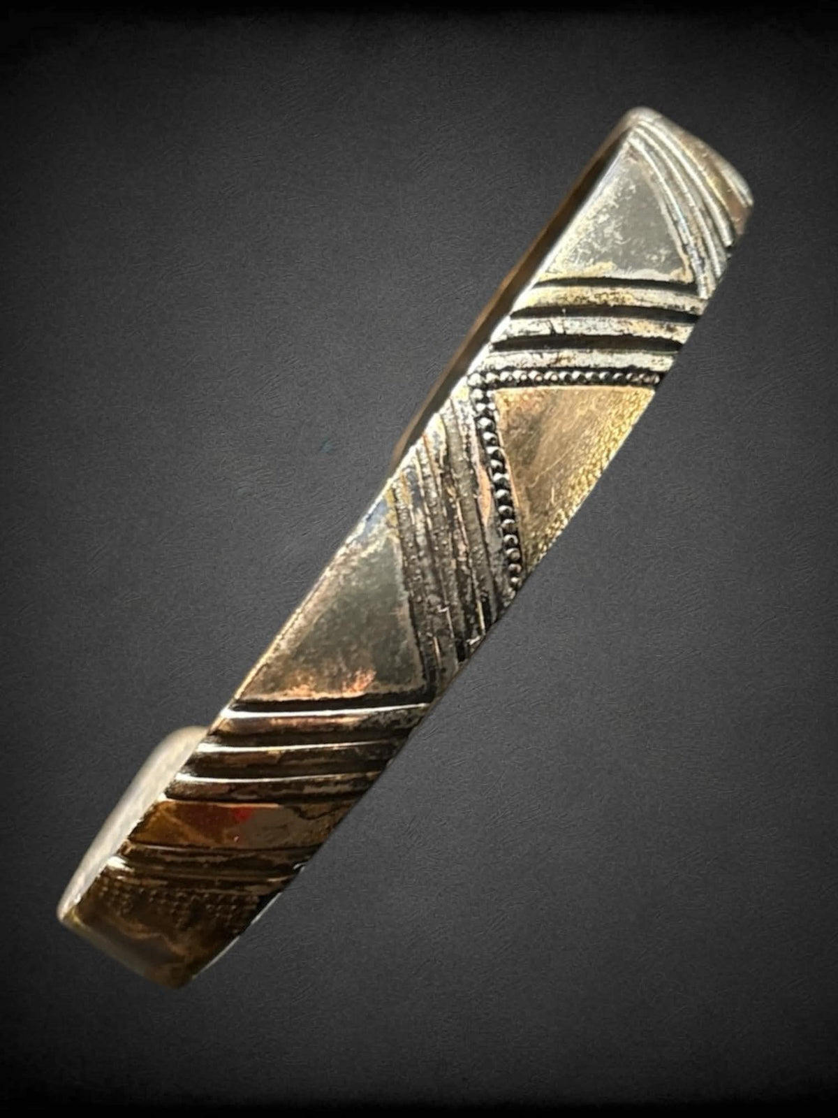 925 silver and 22k gold bracelet