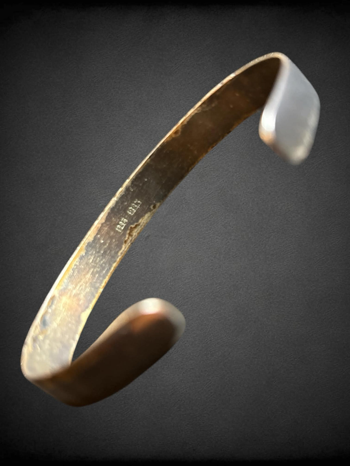 925 silver and 22k gold bracelet
