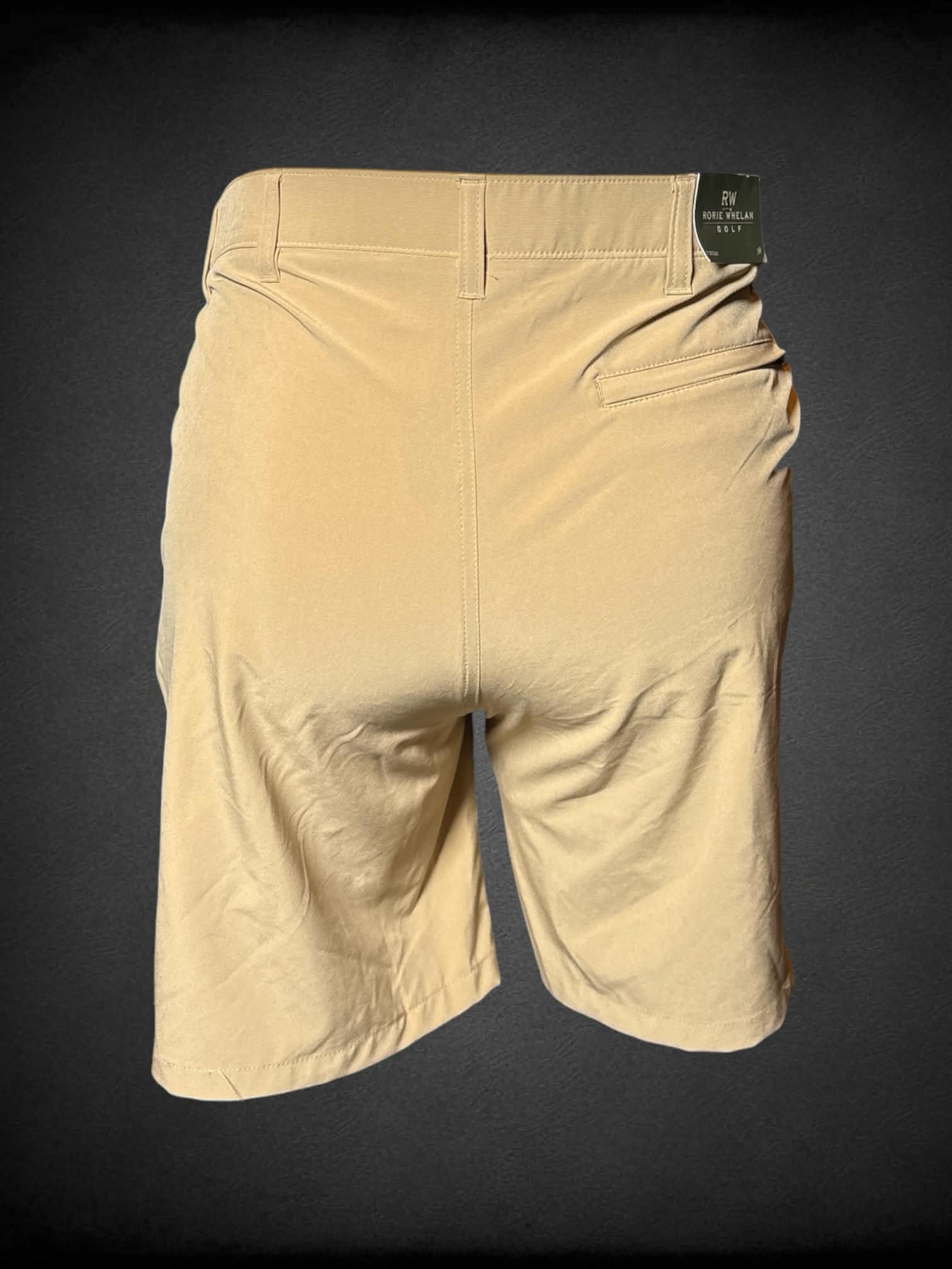 0X Rorie Whelan Golf NWT khaki shorts with stretch waist