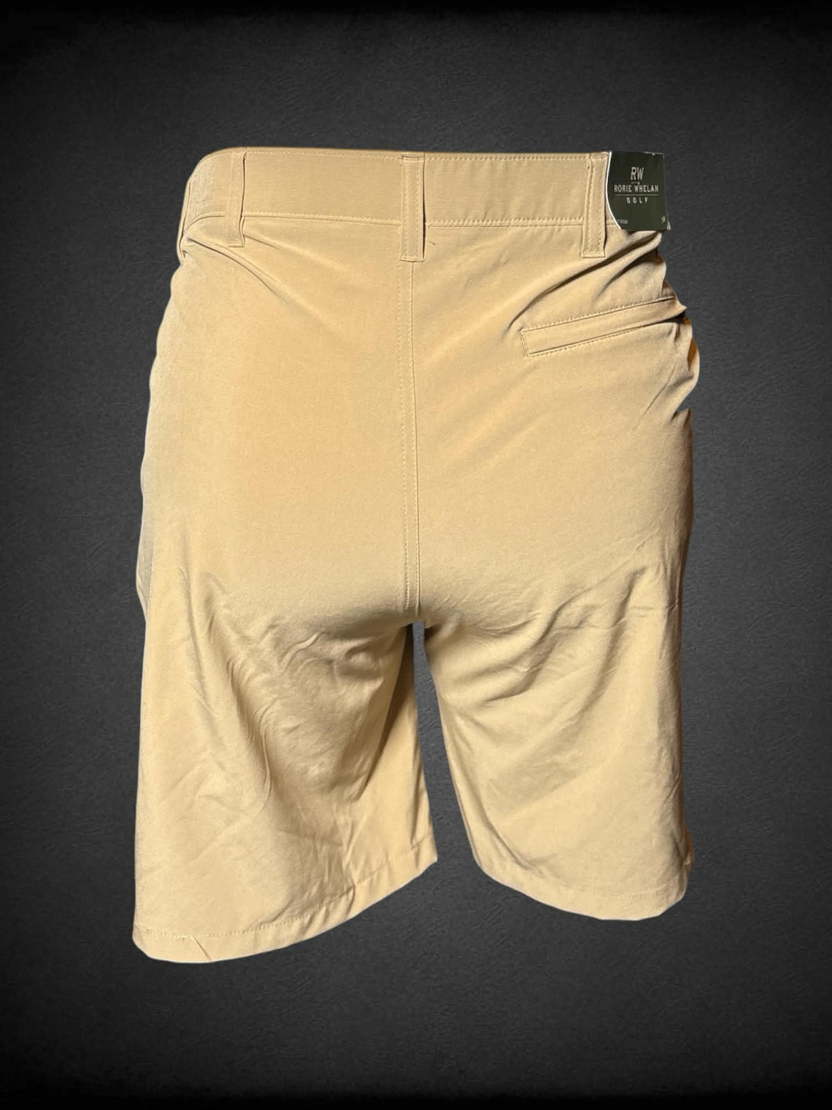 0X Rorie Whelan Golf NWT khaki shorts with stretch waist