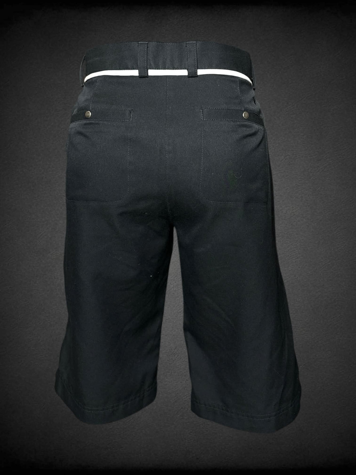 M Callaway black shorts with white detailing
