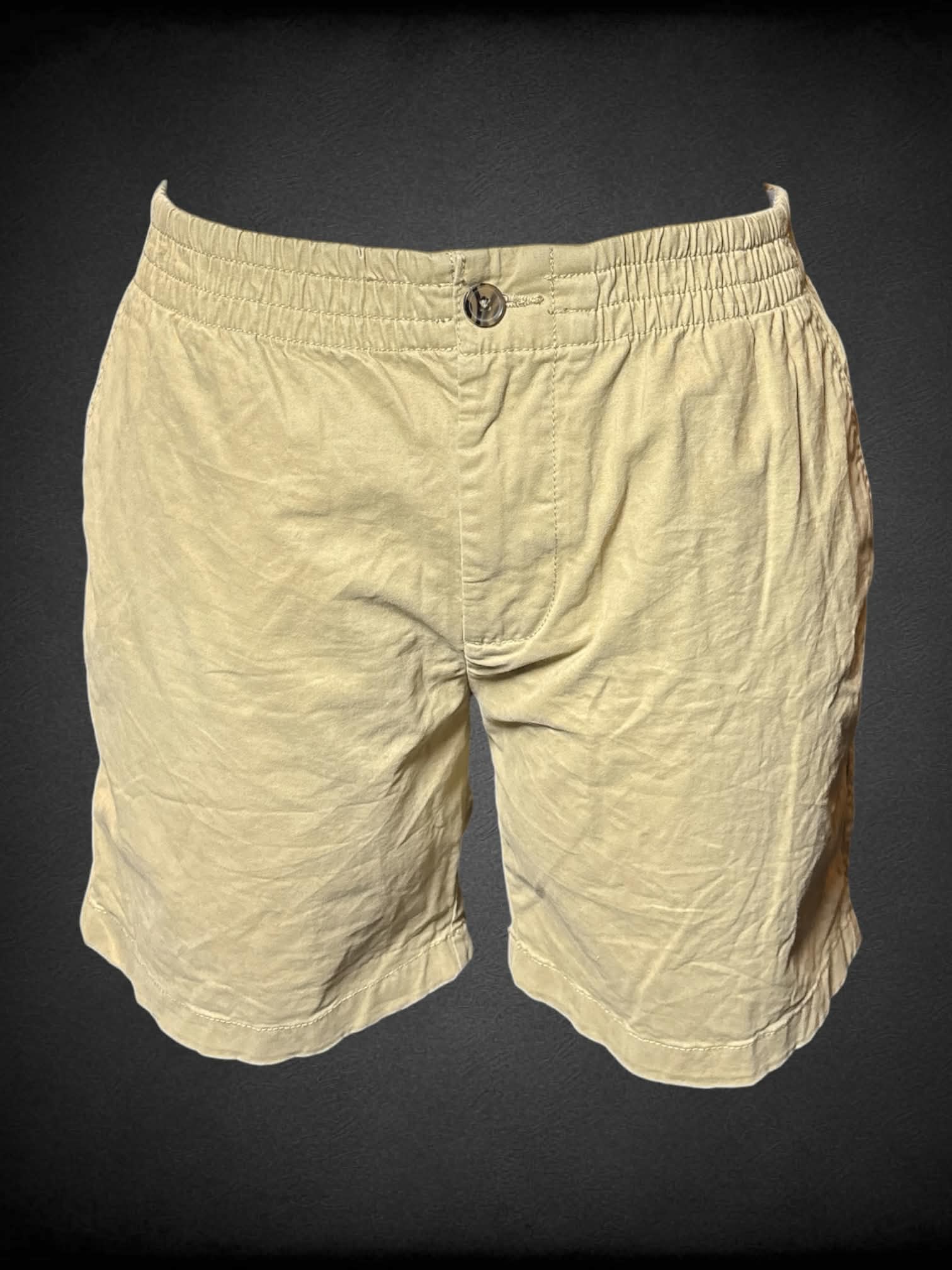 0X Tommy Hilfiger khaki shorts with stretch waist