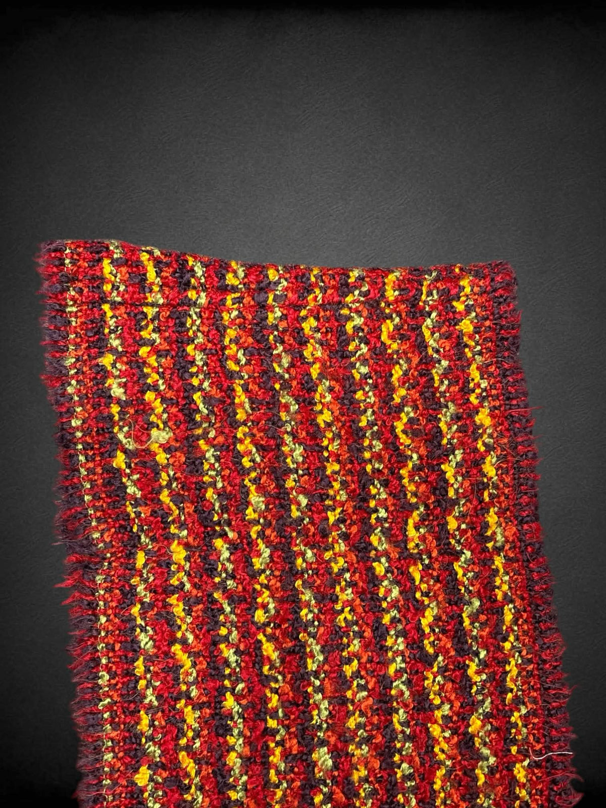 Colorful soft knit infinity scarf