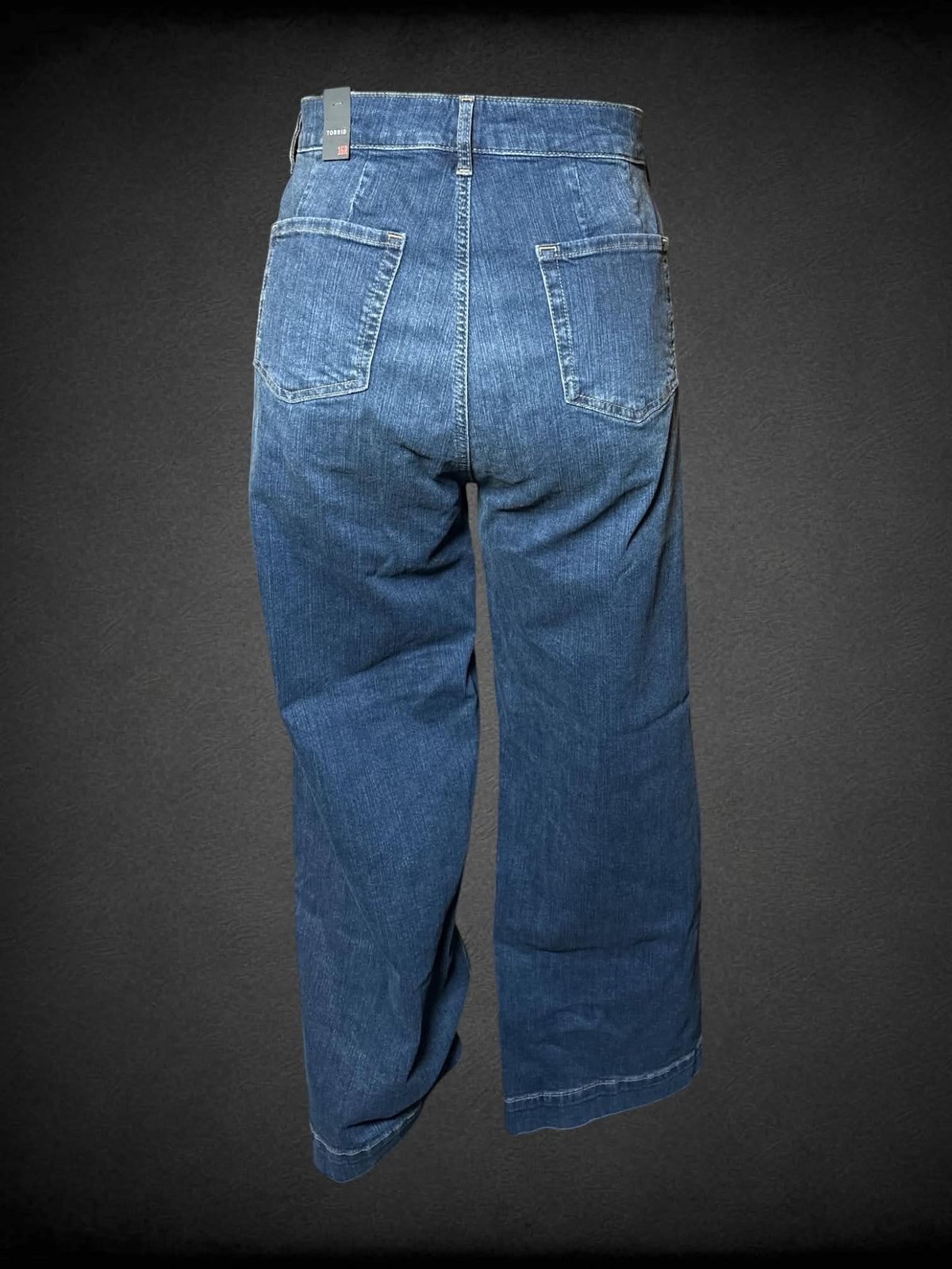 0X Torrid NWT blue high-waisted wide leg jeans