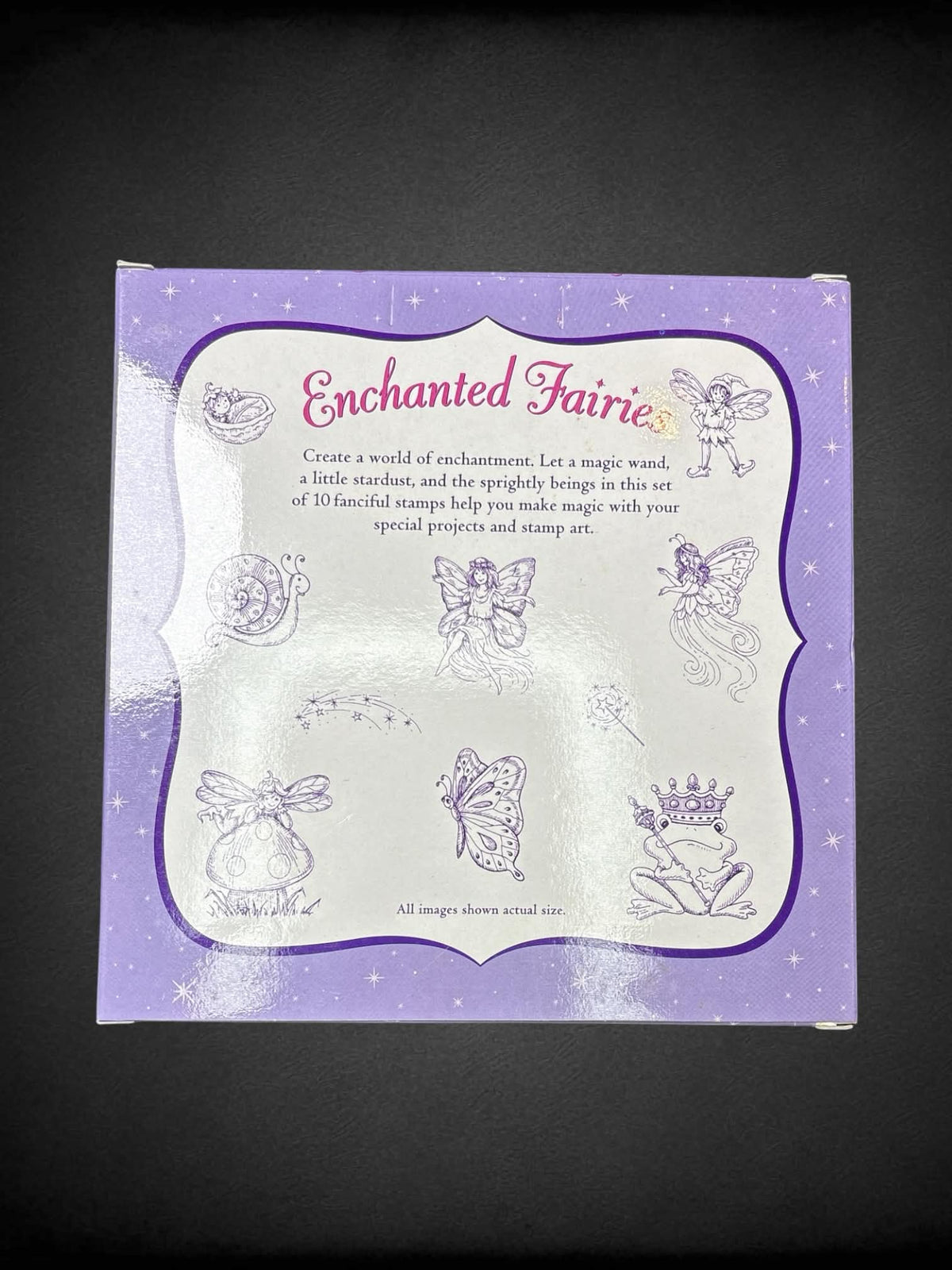 All Night Media “Enchanted Fairies” rubber stamp collection