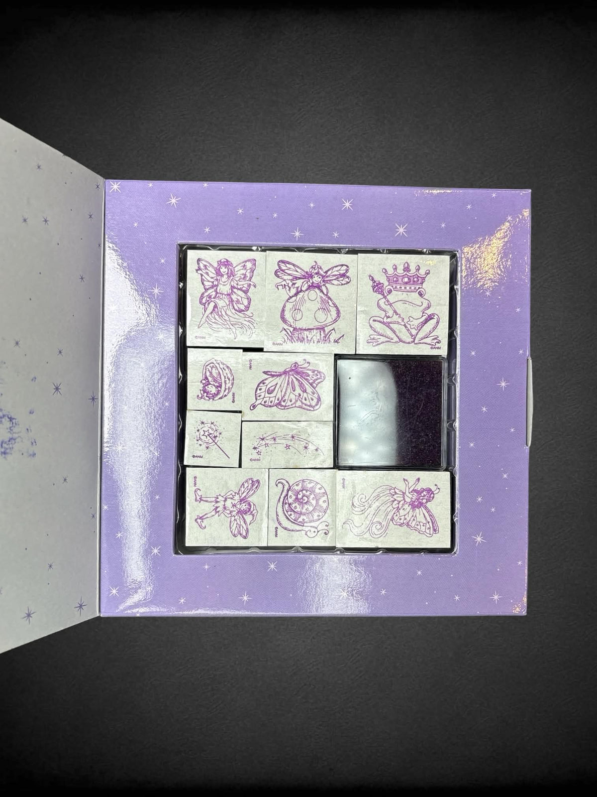 All Night Media “Enchanted Fairies” rubber stamp collection