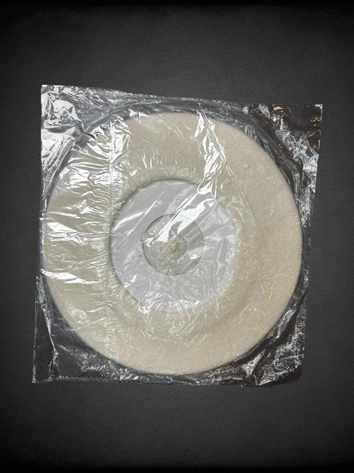White knit beret new in package