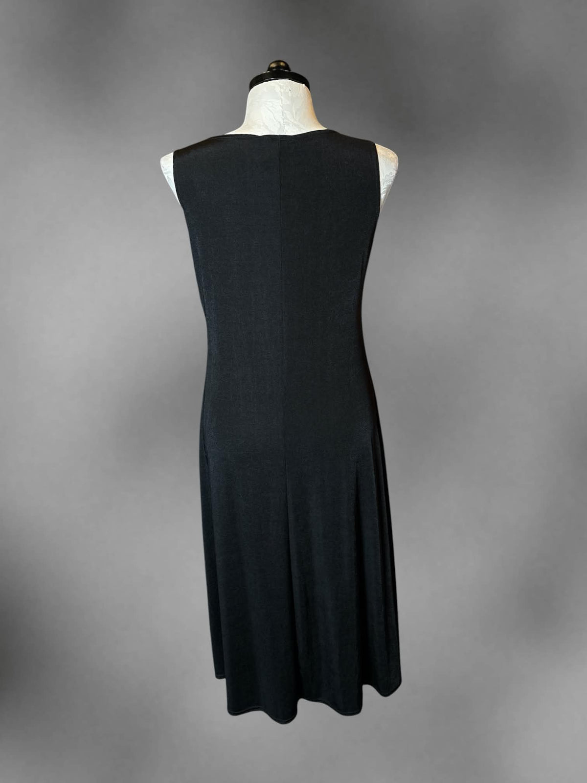1X Jostar vintage black sleeveless dress
