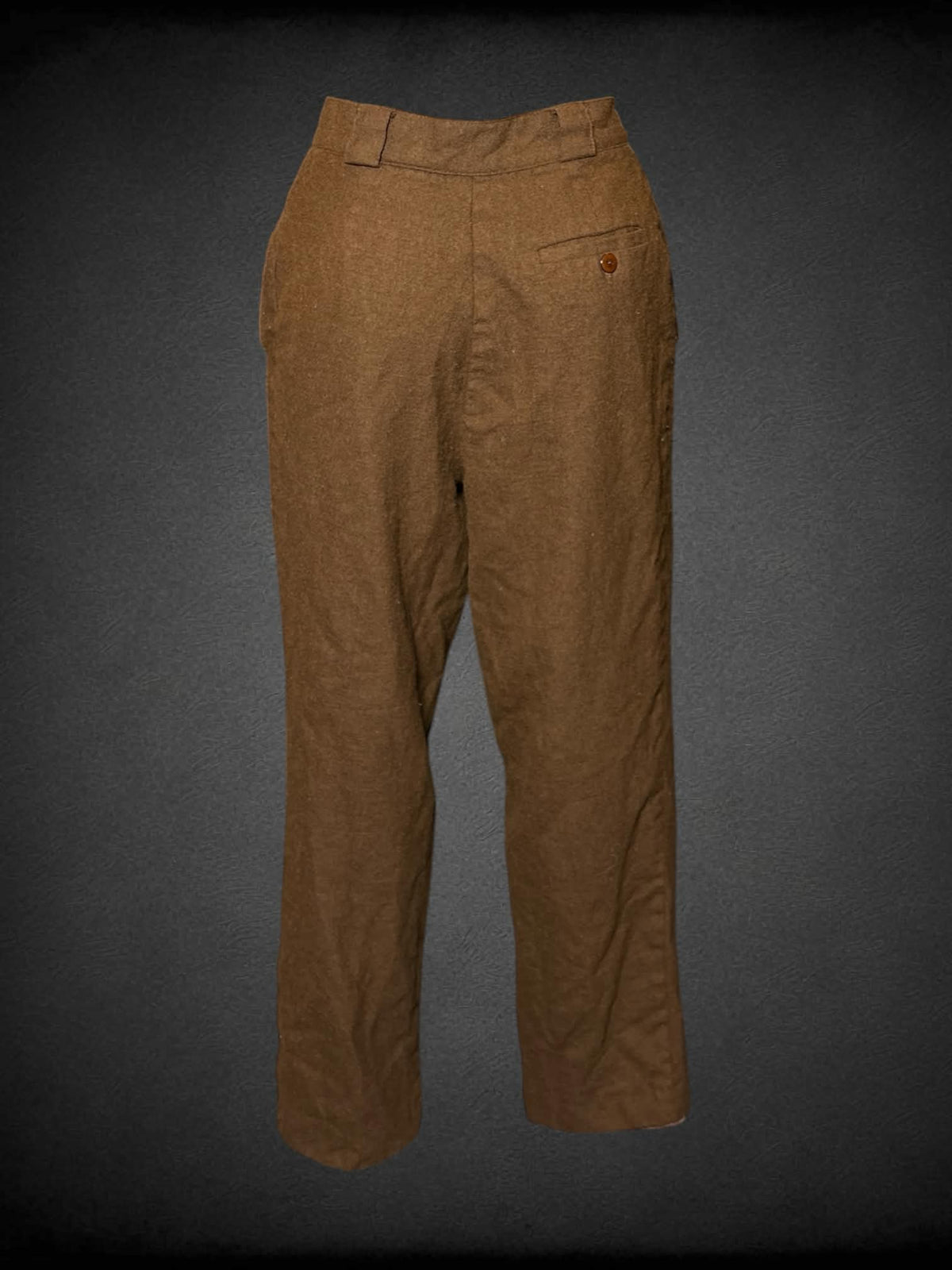 S Giorgio Sant Angelo vintage brown wool high-waisted pants