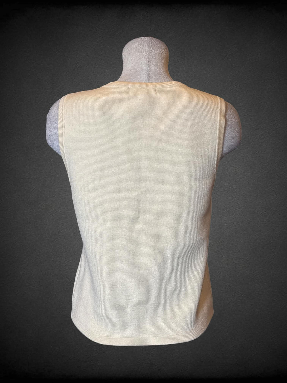 L Sincerely Jules pale yellow knit button-up sweater top
