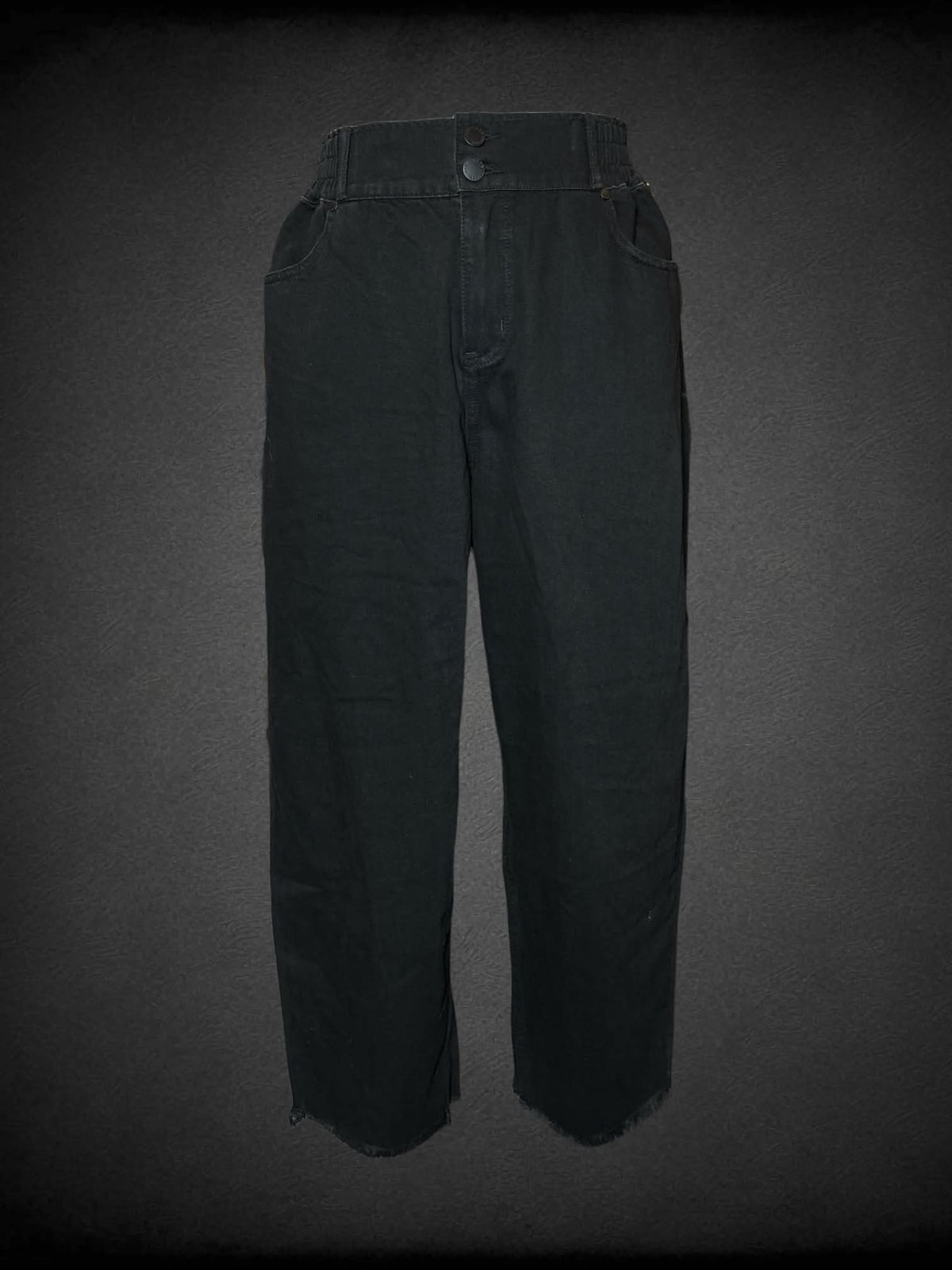 0X City Chic NWT black high-waisted wide legged pants with stretch waist