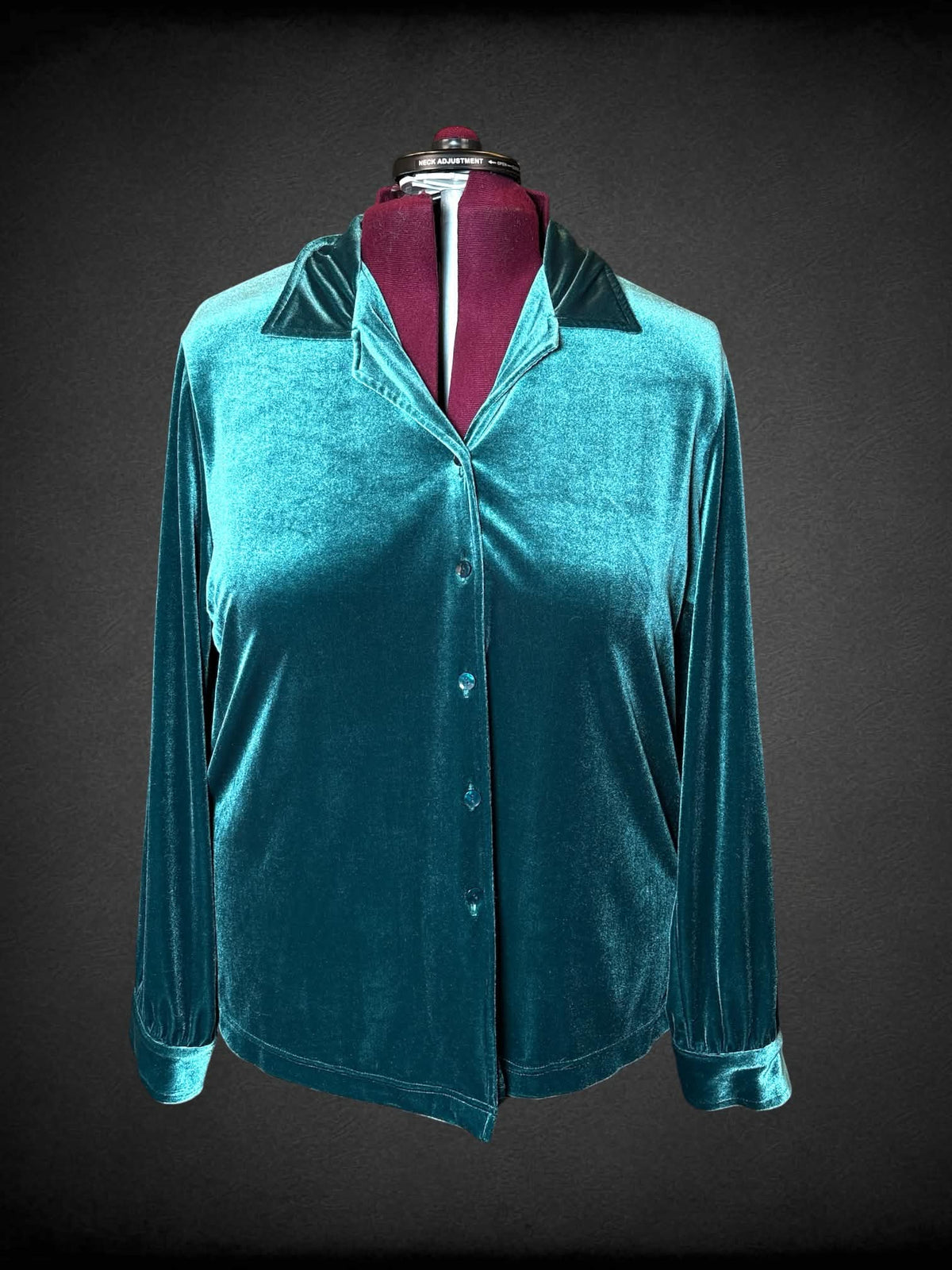 2X Sag Harbor vintage green soft button-up shirt