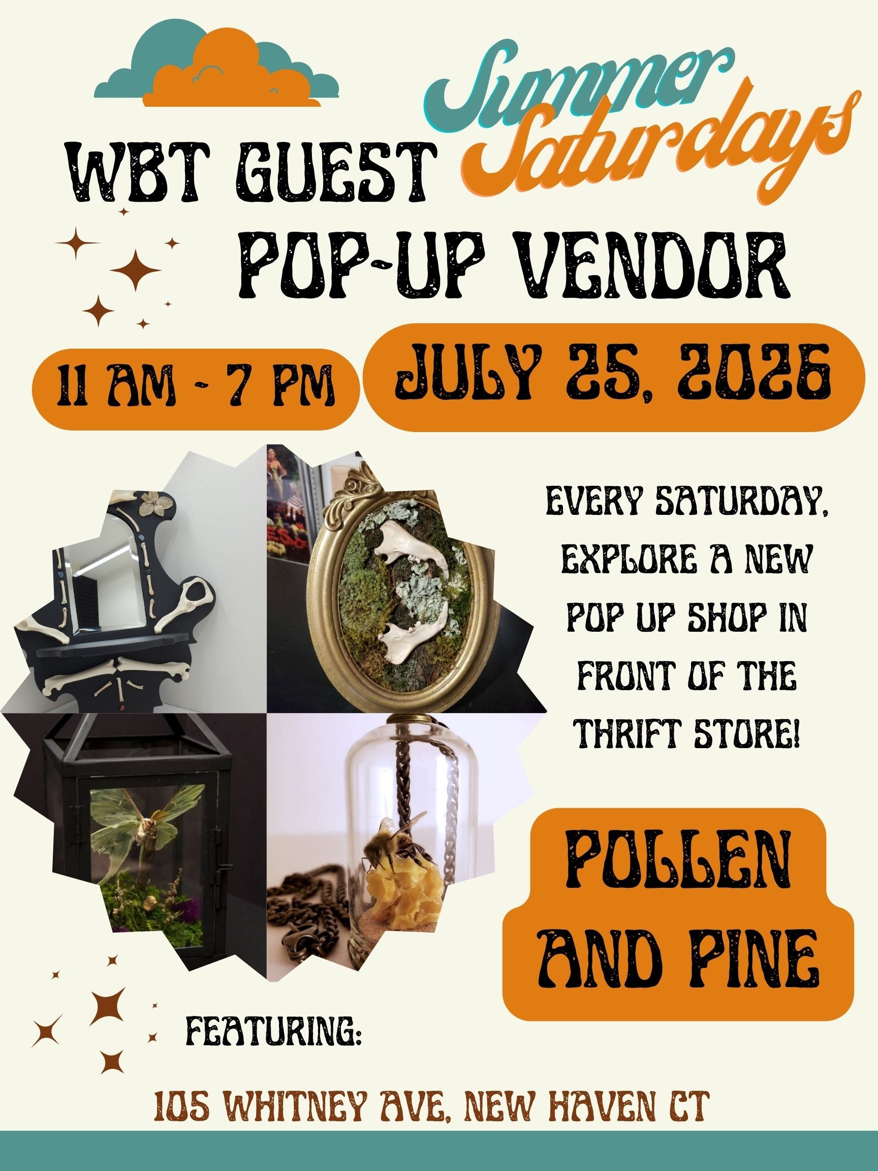 07/25: Summer Saturday: Pollen and Pine
