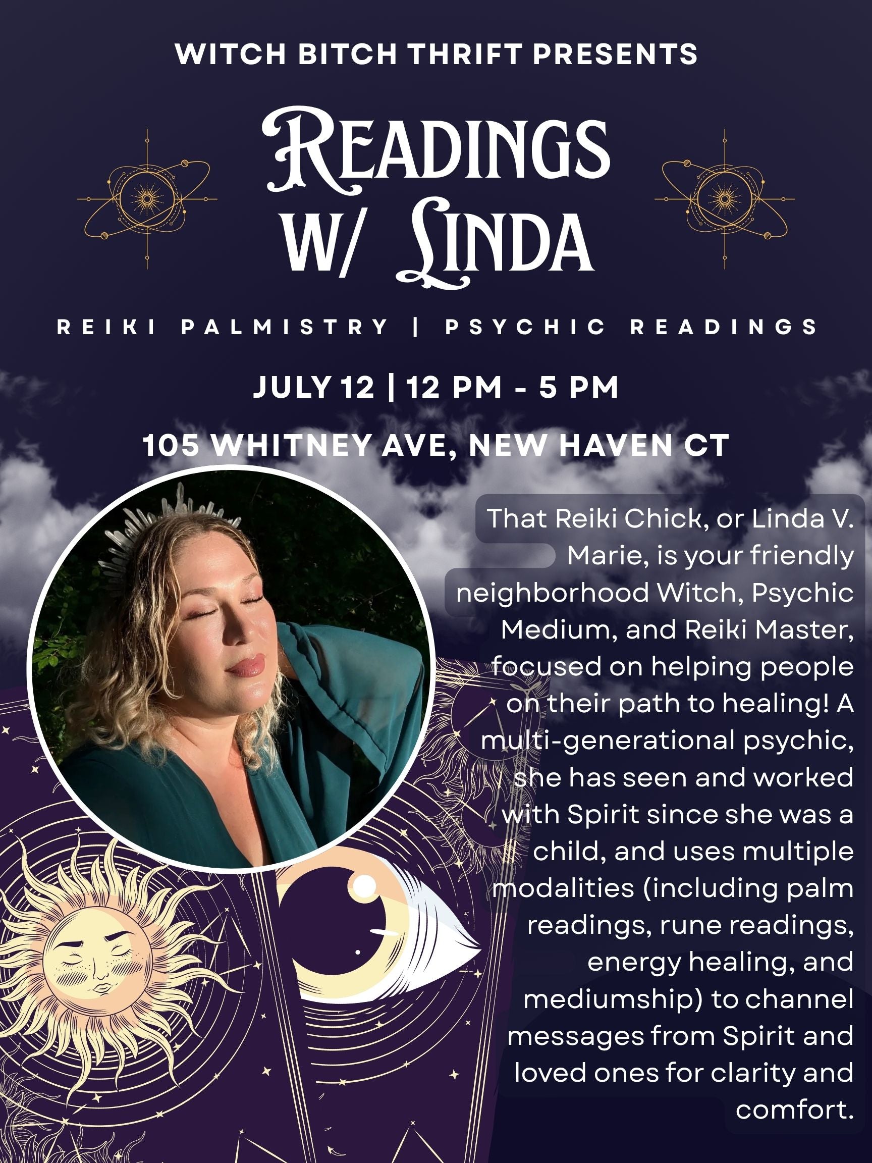 07/12: Readings w/ Linda