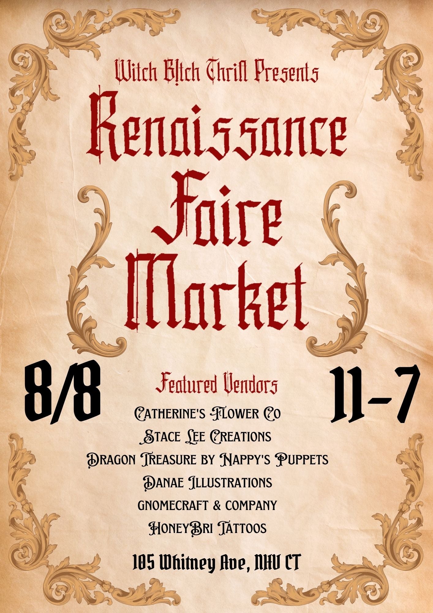 08/08: Renaissance Faire Market