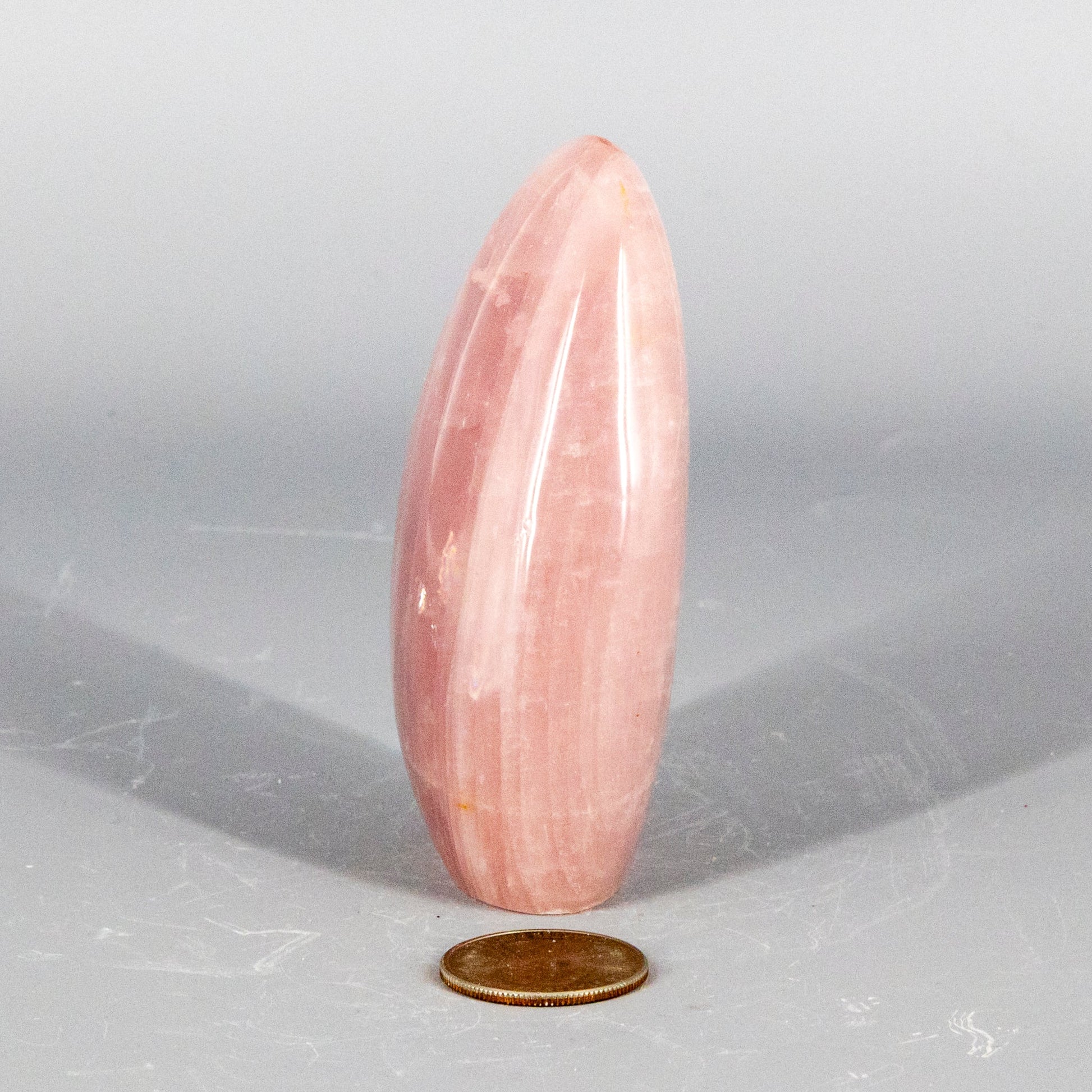 Rose Quartz Torch Freeform