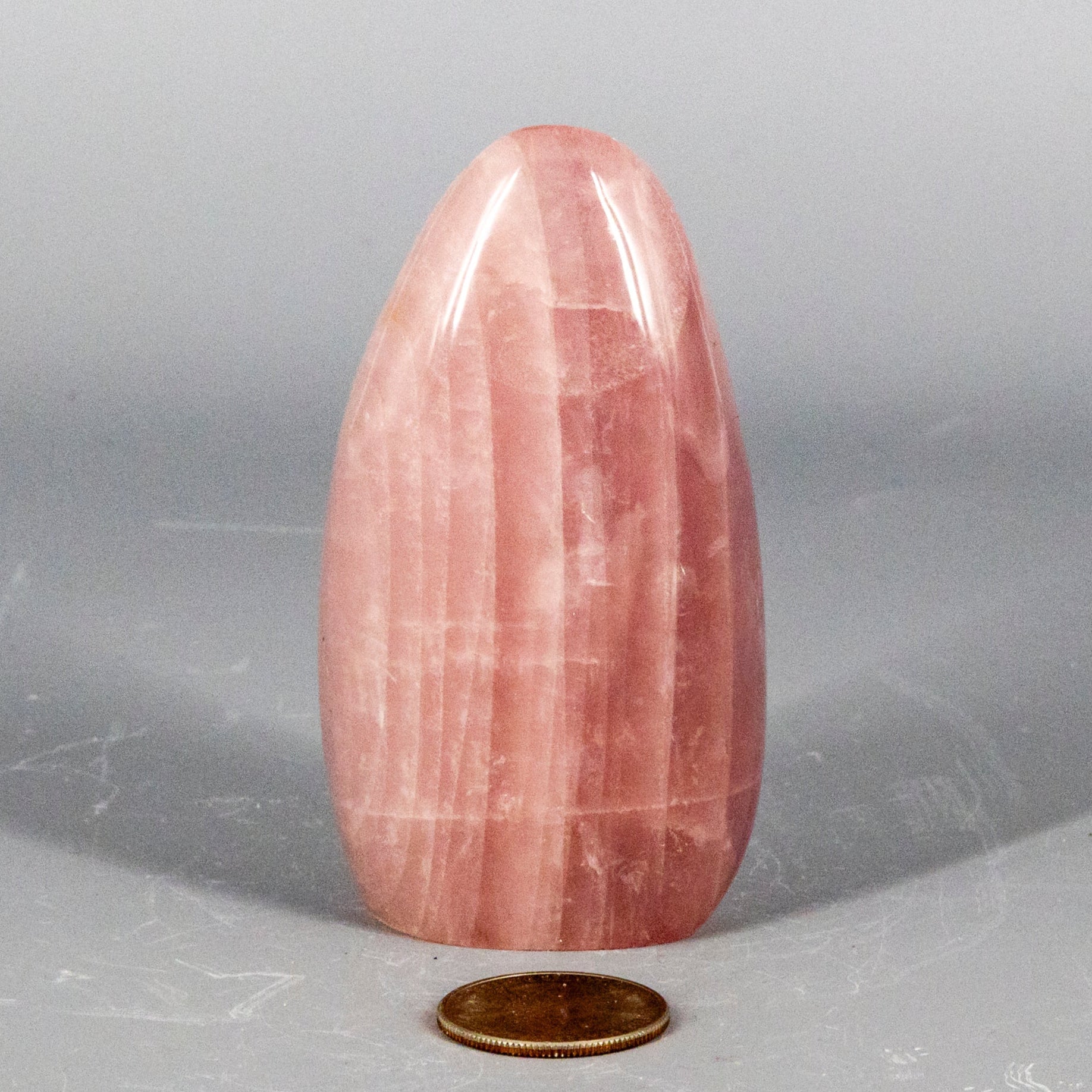 Rose Quartz Torch Freeform