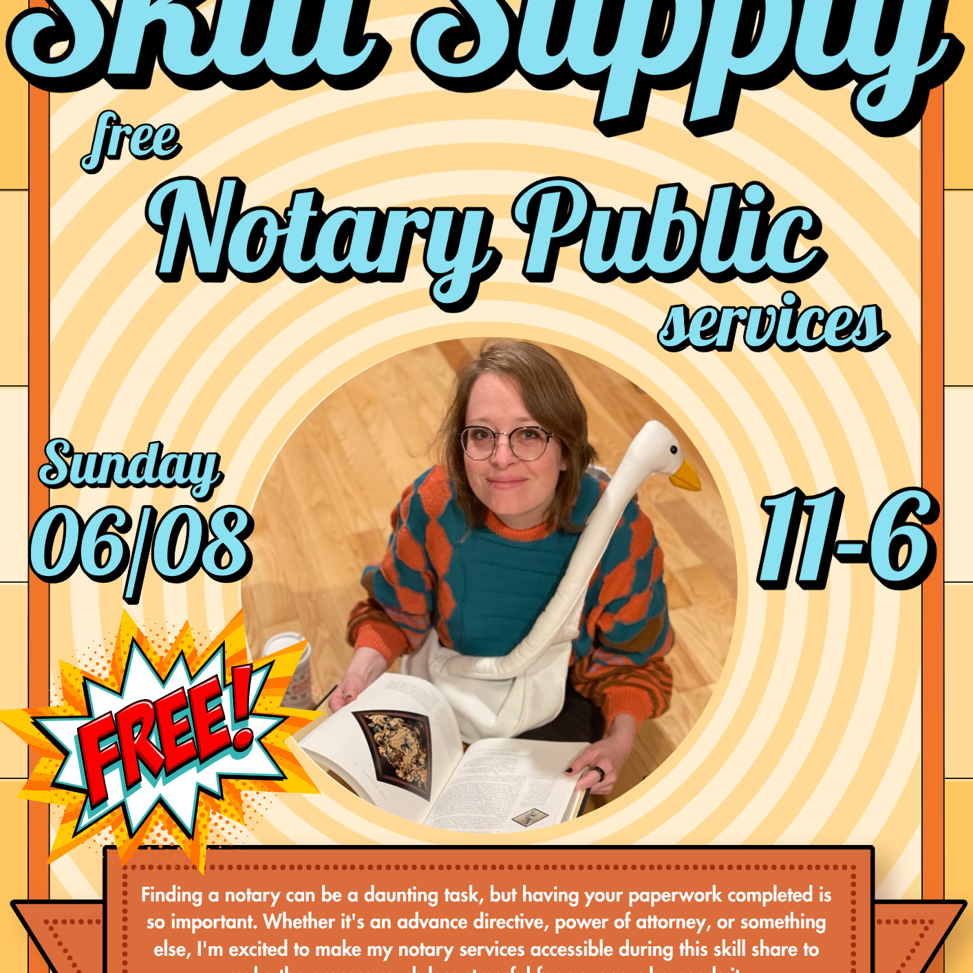 6/08 Skill Supply: Free Notary Public Services