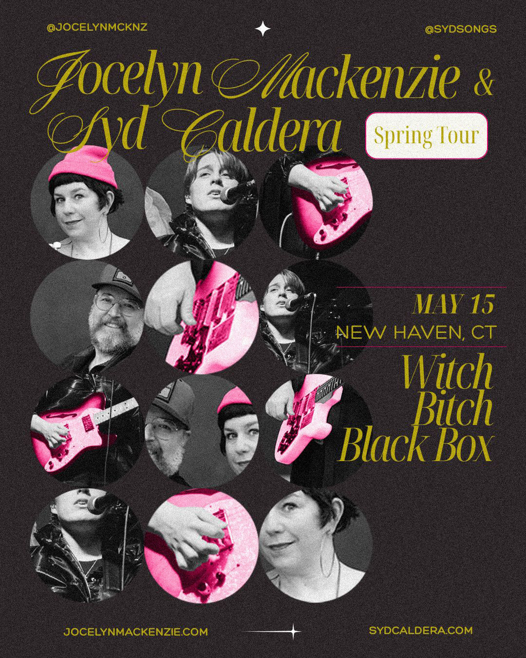 05/15 Spring Tour: Jocelyn Mackenzie + Syd Caldera
