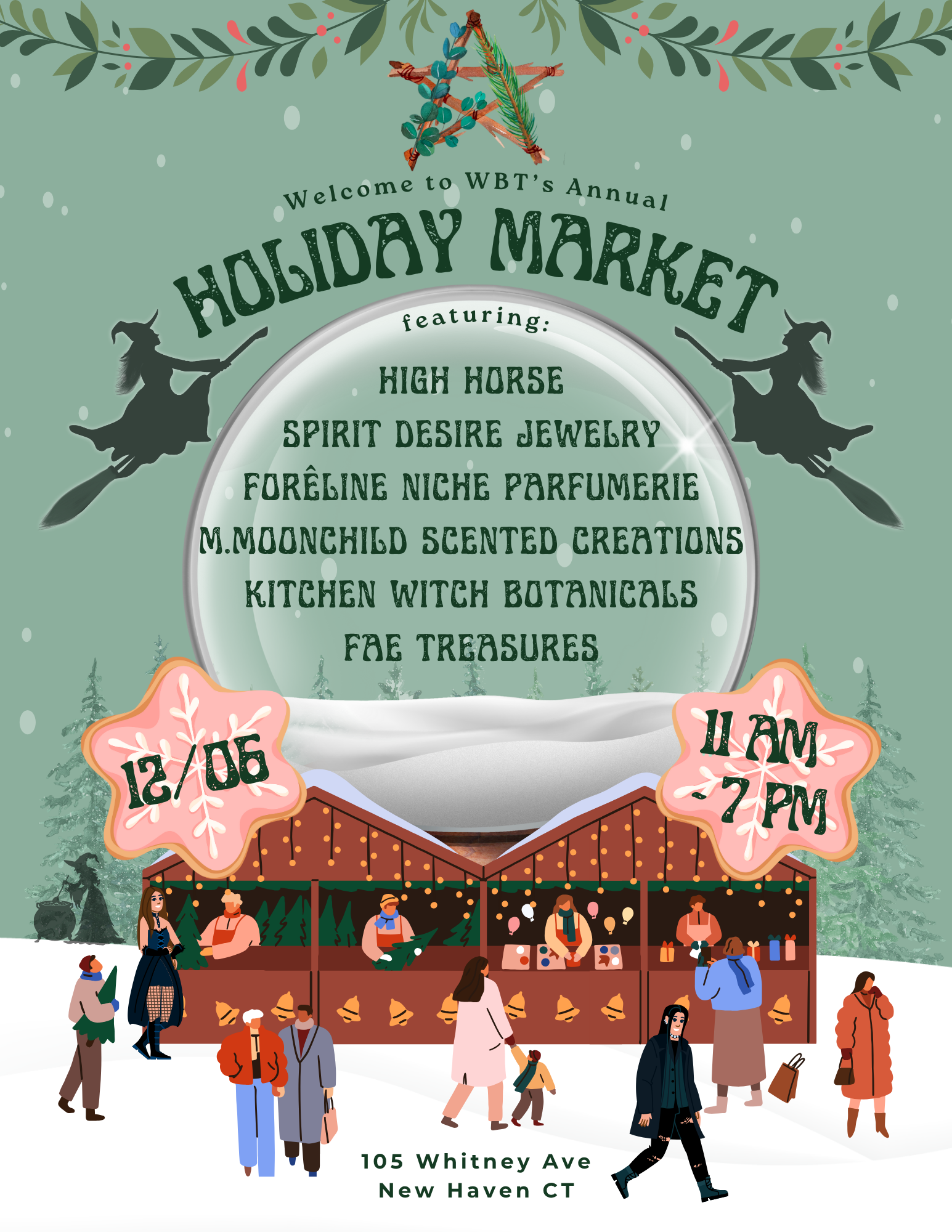 12/06 Holiday Vendor Market + Holiday Collection Drop In-Store