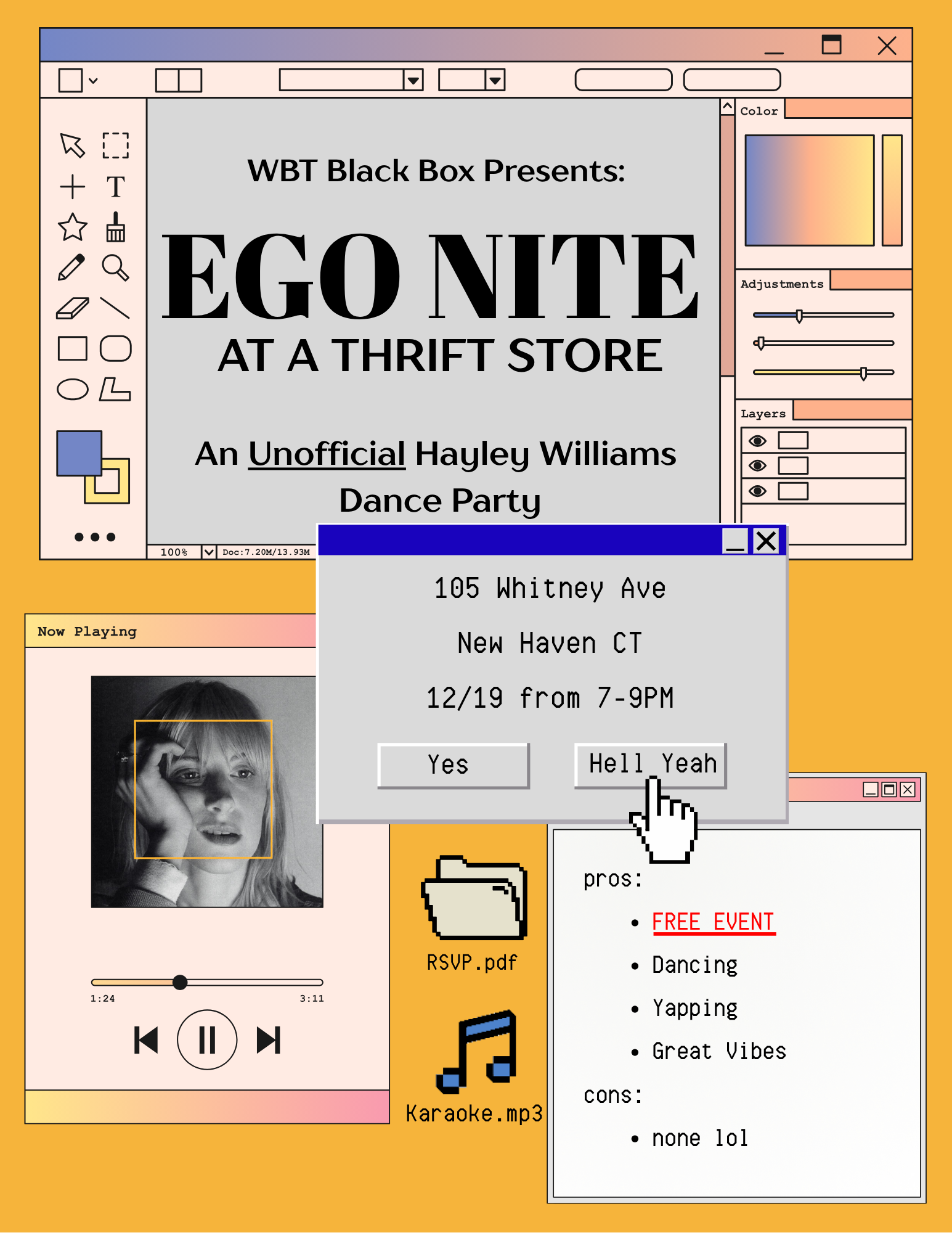 12/19 Ego Nite at a Thrift Store
