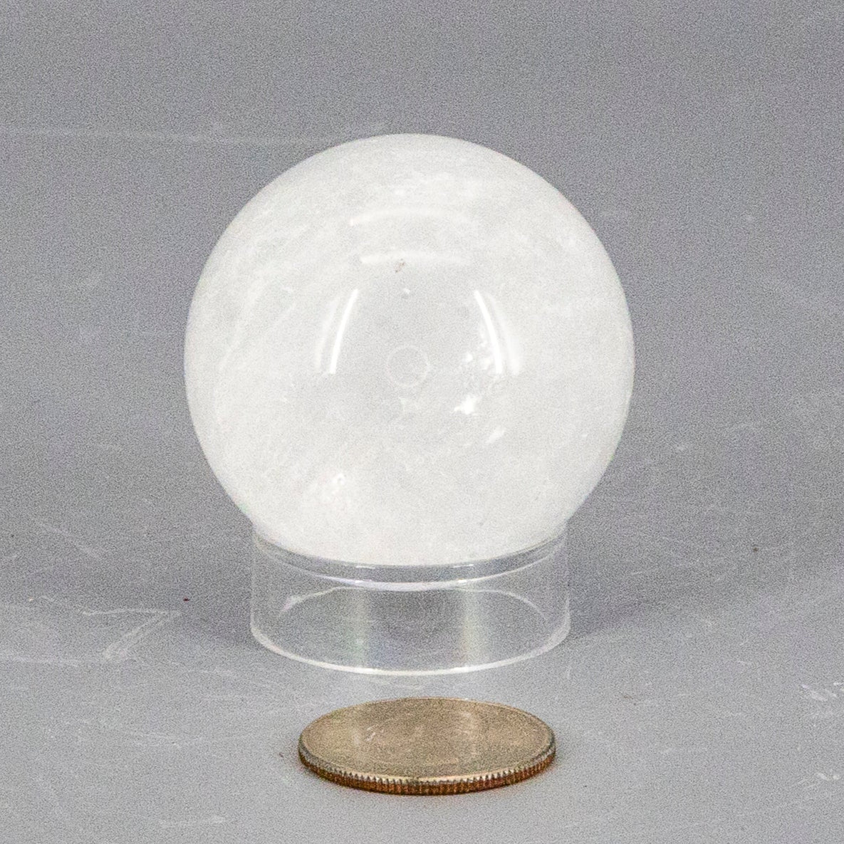 White Quartz Sphere 45mm