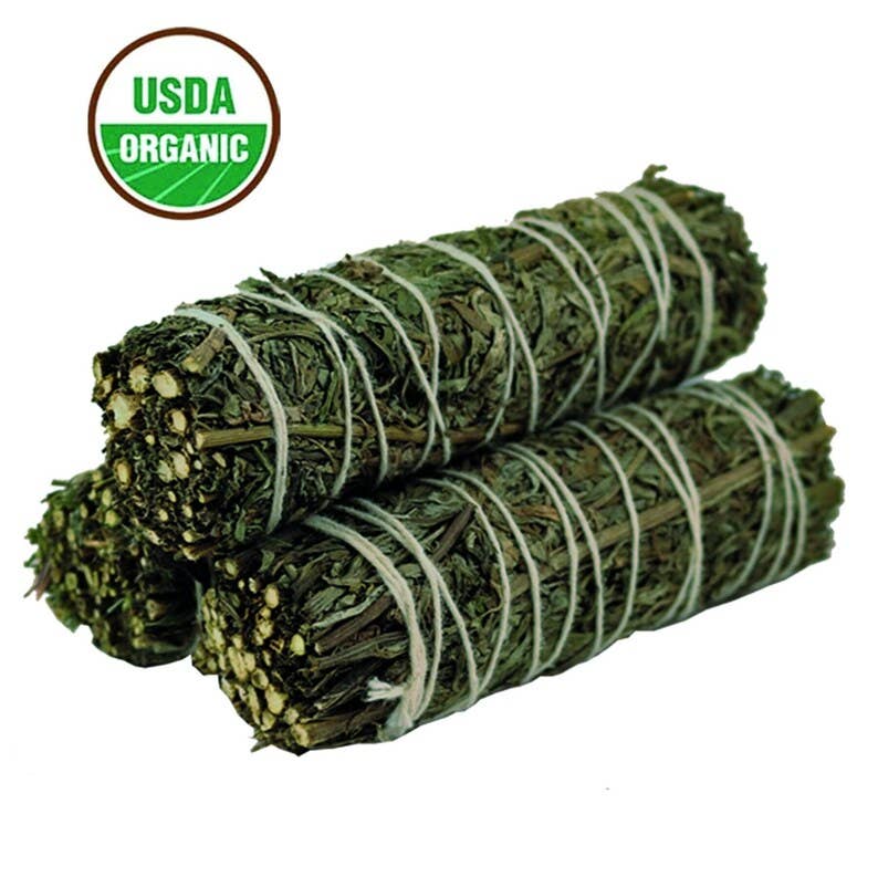 Smudge Stick - Mugwort Sage (4 in.)
