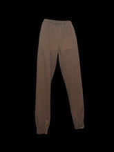 Load image into Gallery viewer, M Medium brown joggers w/ elastic drawstring waist, &amp; pockets

