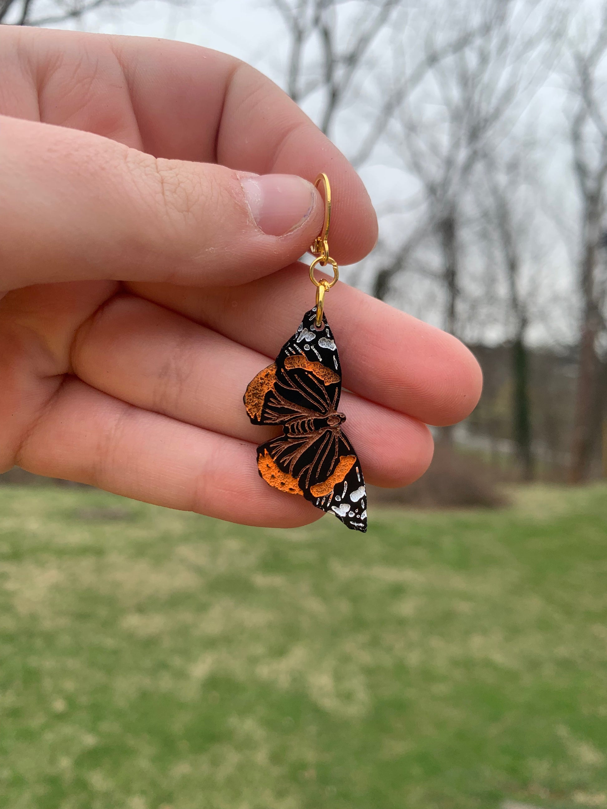 American Copper Butterfly