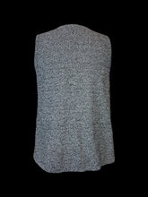 Load image into Gallery viewer, M Black &amp; white rib knit sleeveless top

