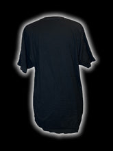Load image into Gallery viewer, 2X Black cotton short sleeve crew neck top w/ Demon Slayer graphic
