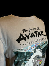 Load image into Gallery viewer, 0X Lilac “Avatar the Last Airbender” long sleeve crew neck pullover sweatshirt w/ Gaang graphic

