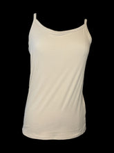Load image into Gallery viewer, L Beige ribbed sleevless scoopneck top
