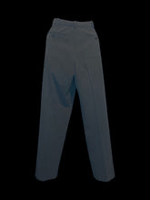 Load image into Gallery viewer, L NWT heathered grey dress pants w/ belt loops, pockets, back button pockets, &amp; hidden clasp/zipper closure
