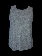 Load image into Gallery viewer, M Black &amp; white rib knit sleeveless top
