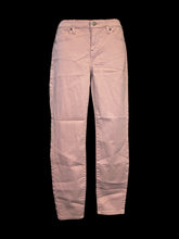 Load image into Gallery viewer, S Blush cotton blend pants w/ belt loops, pockets, &amp; button zipper closure
