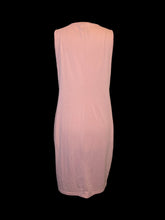 Load image into Gallery viewer, XL Pale pink sleeveless scoop neck dress w/ pleated waist

