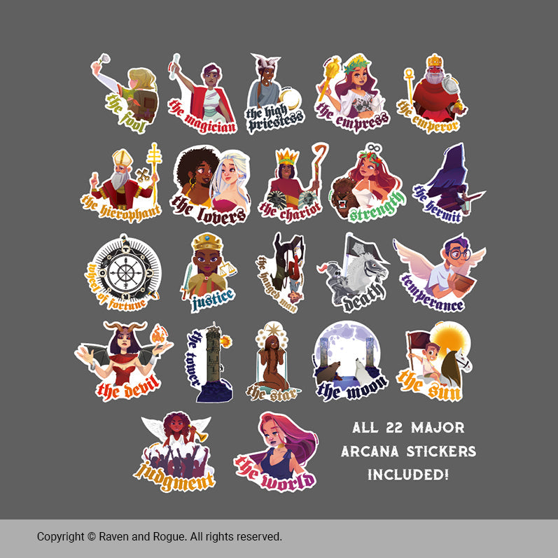 Tarotorial ® Expanded Sticker Pack