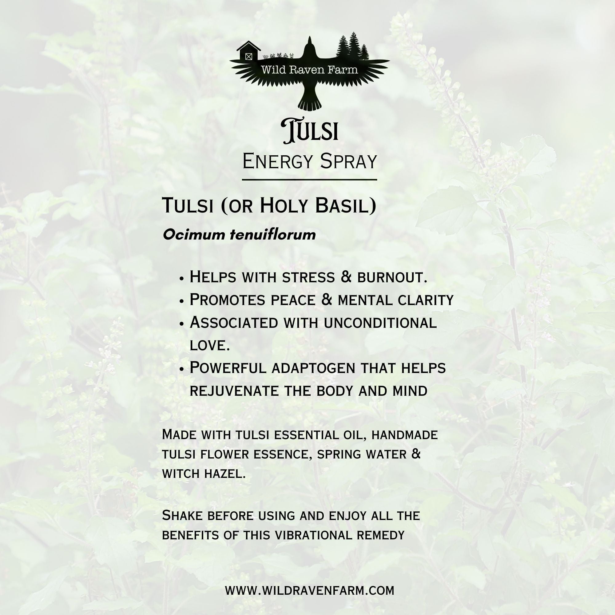 Energy Spray - Tulsi
