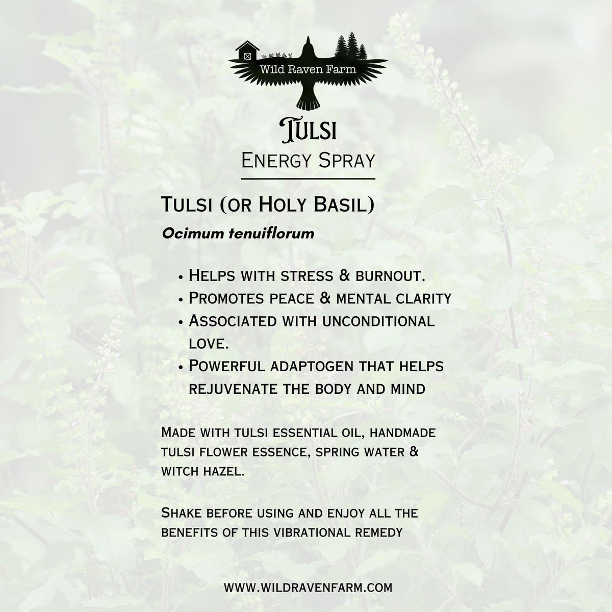 Energy Spray - Tulsi