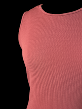 Load image into Gallery viewer, M/L Dusty pink sleeveless textured bodycon dress
